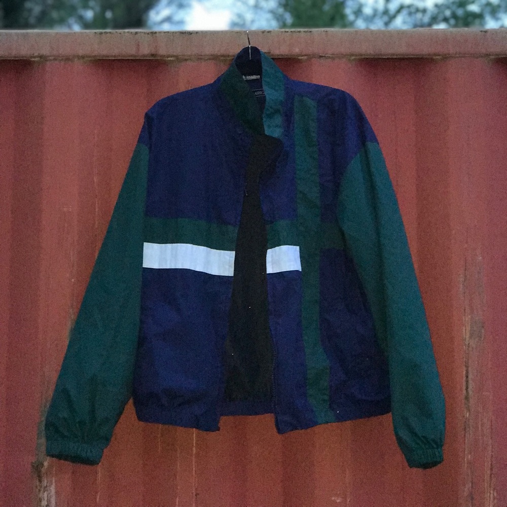 Navy Blue Dress Bomber